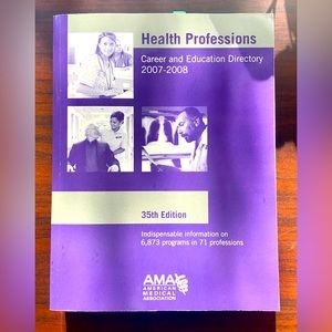 Book: Health Professions Career and Education Directory 2007-2008
35th Edition